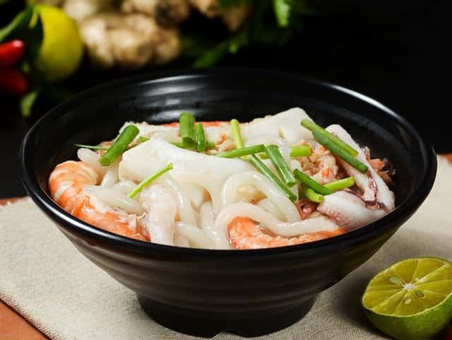 Vietnamese seafood bowl