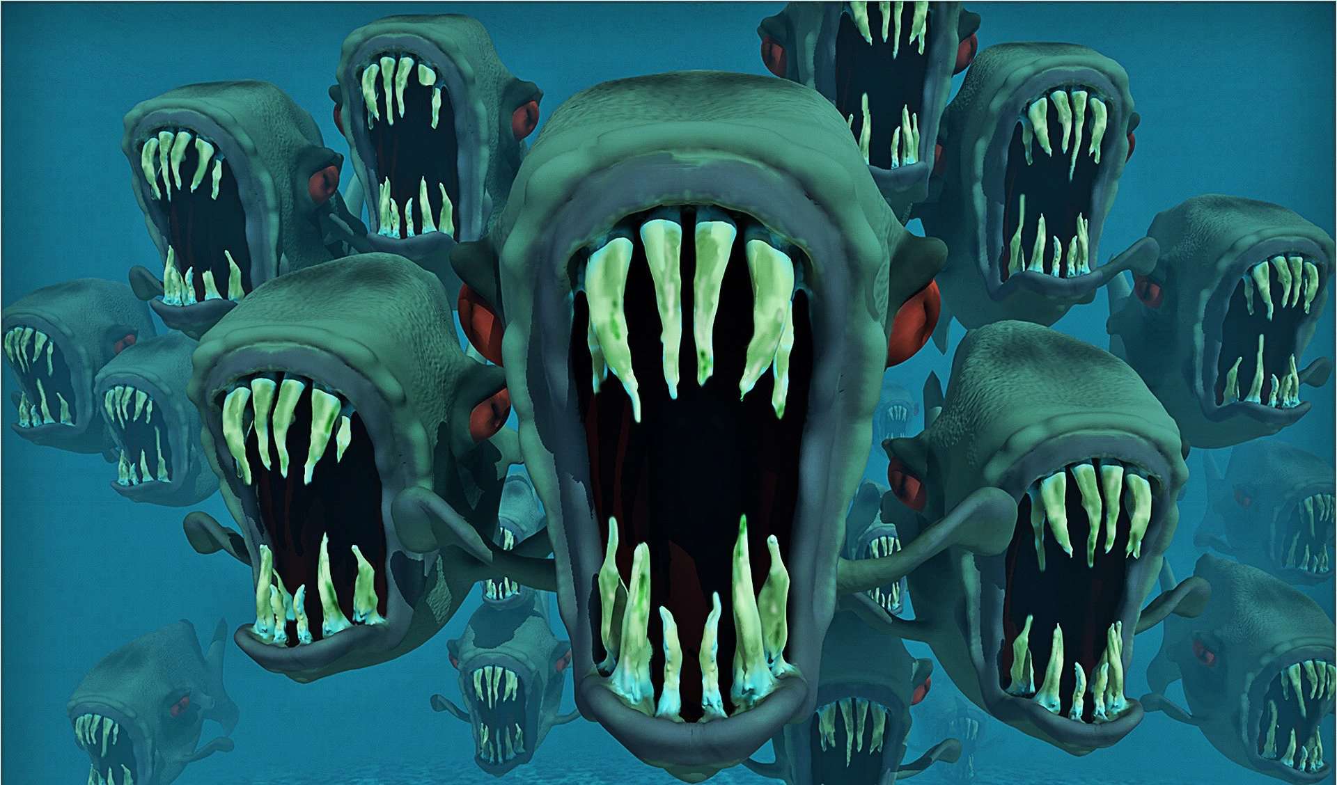 Wall of Water 5e Piranhas and sharks homebrew