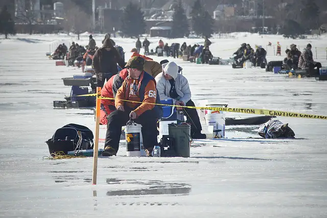 safety precautions for ice fishing