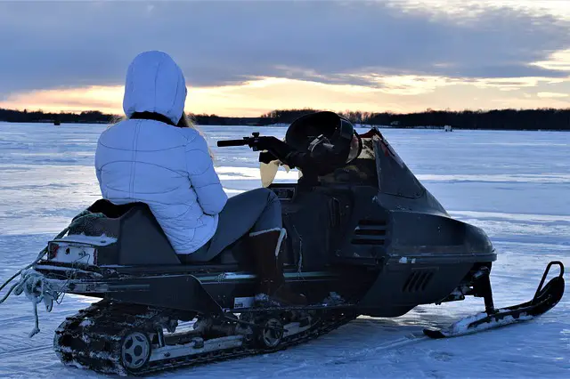 What is an ice fishing sled?