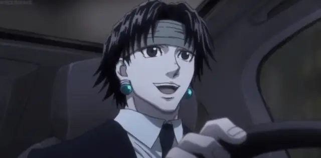 Does chrollo look hot with his hair down?