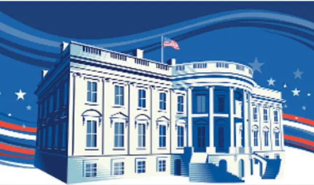 How big is the white house? Who was the first president to live in the white house?