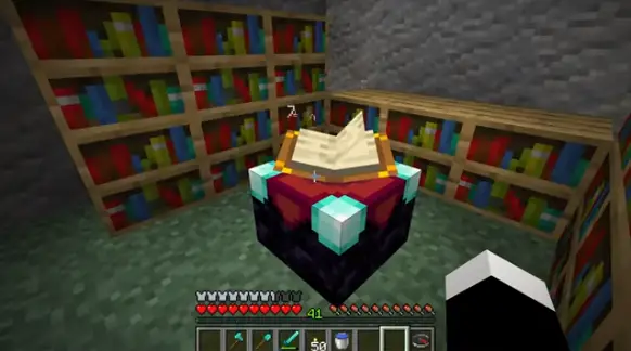 How many Bookshelves for Level 30 in Minecraft