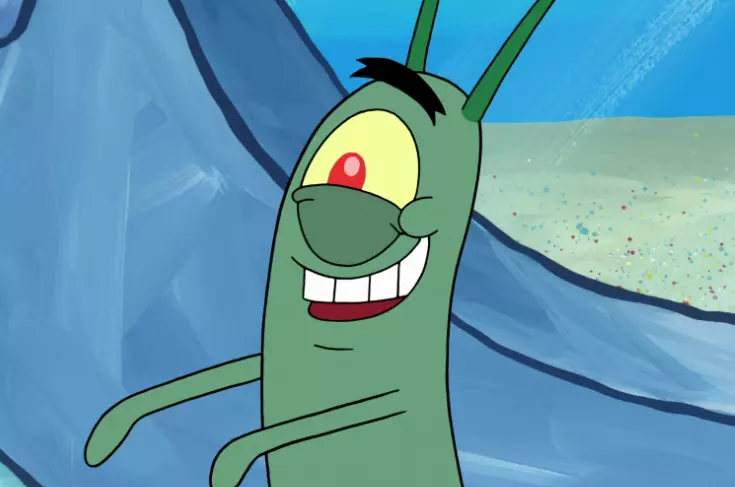What is Plankton in Spongebob?