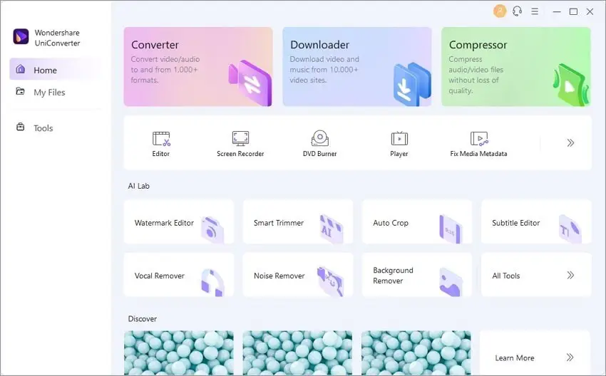 Review the all-new version of Wondershare UniConverter 14