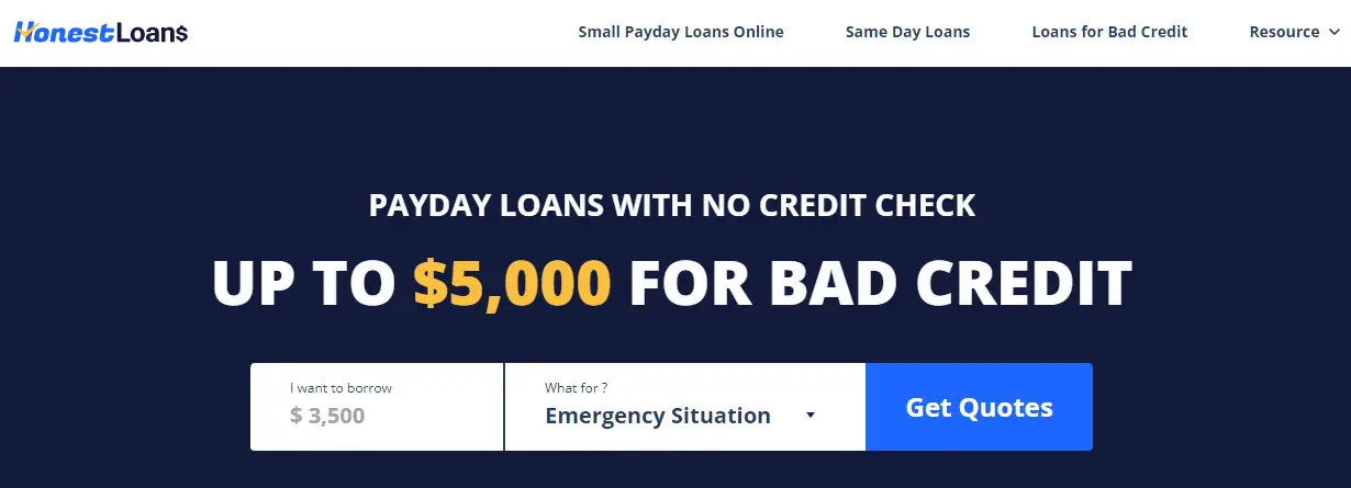 HonestLoans Overview: Get Instant Payday Loans with No Credit Check