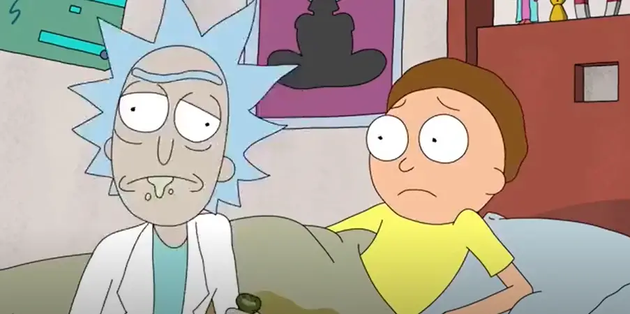 Why Does Rick Always Burp, Drool, And Stutter?