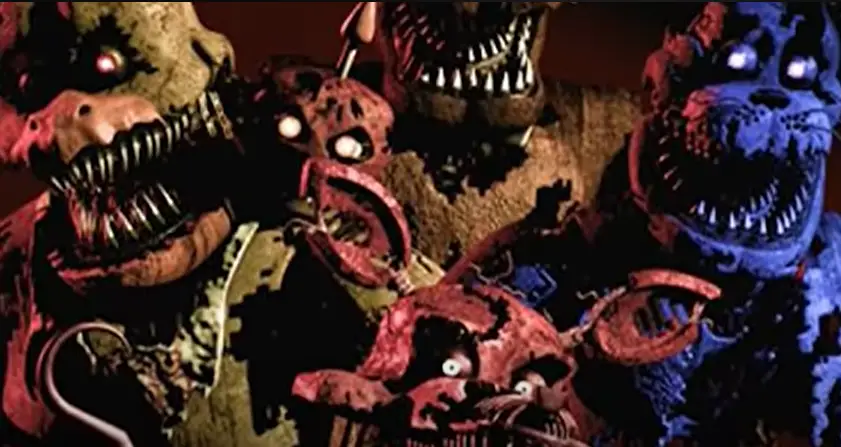 If the animatronics in FNAF4 are supposed to be hallucinations :  r/fivenightsatfreddys