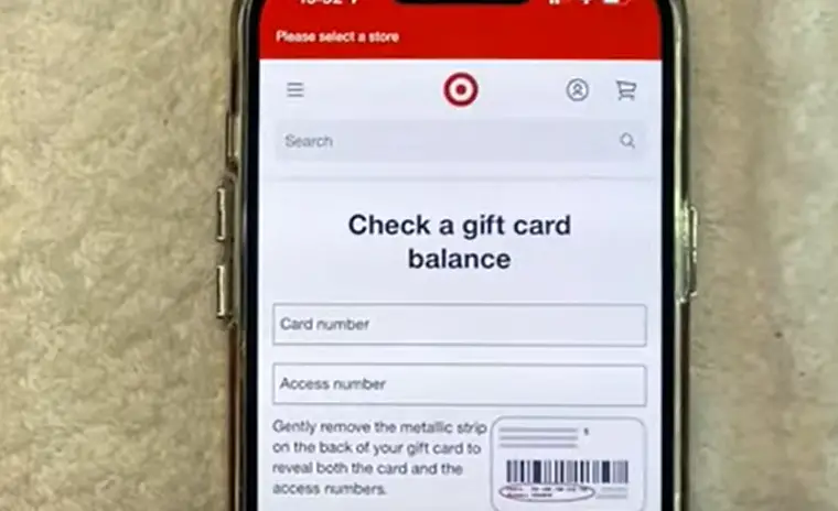 Target Gift Card Balance Scopes Don't Match?