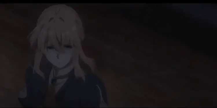 does violet evergarden get married